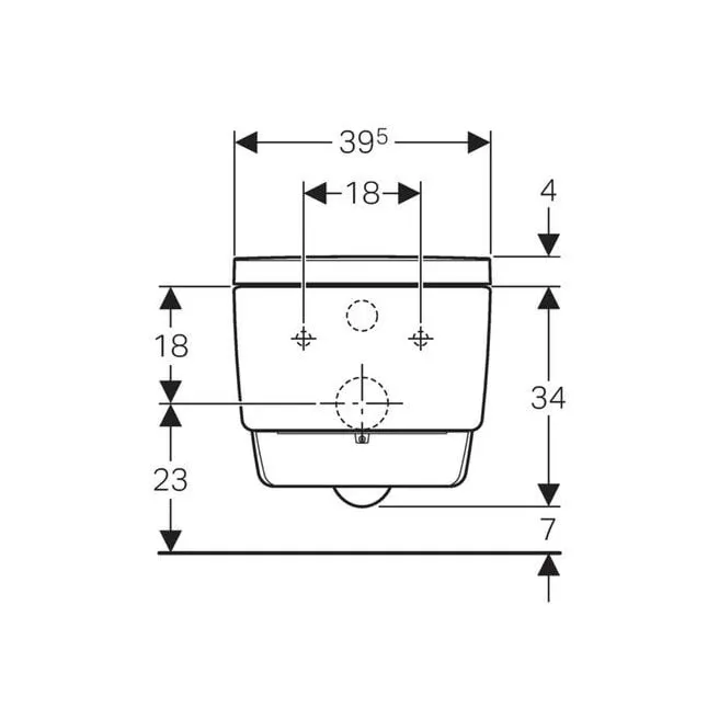 AQUACLEAN MERA CLASSIC douchewc Geberit 146.200.11.1
