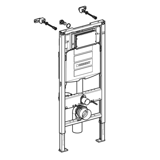 DUOFIX INBOUWELEMENT WANDWC GEBERIT 111305005