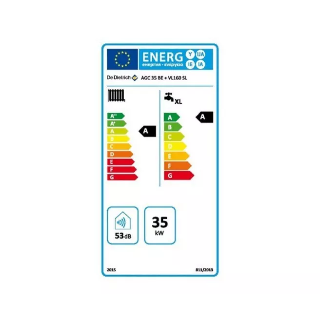 MODULENS G AGC 35 VL160 SL VLOERGASKETEL VAN DIETRICH 504037