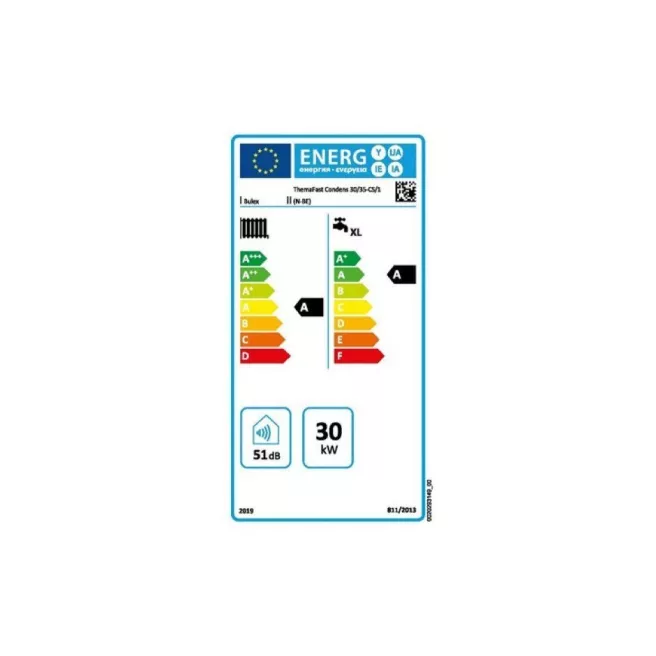 THEMAFAST CONDENS 30/35 CS1 CHAUDIERE GAZ 30kW BULEX 0010043890 THEMAFAST CONDENS 30/35 CS1 CHAUDIERE GAZ 30kW BULEX 0010043890