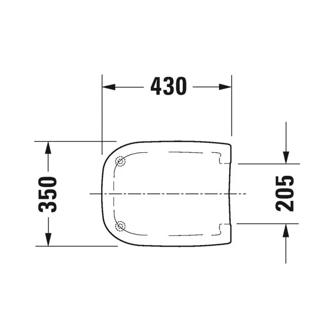 D CODE Duravit hangtoiletpakket 45351900A1