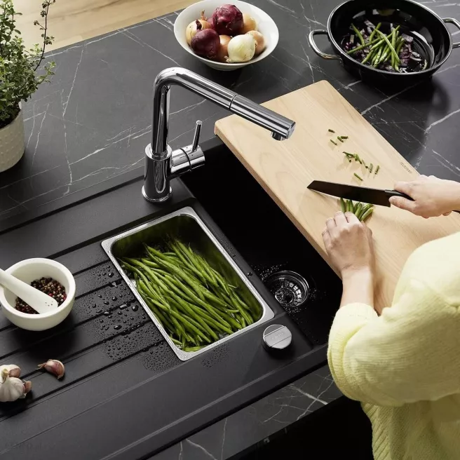 ZIA 6S évier cuisine 1000X500 Blanco 514748