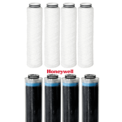 PACK 2X4 CARTOUCHES CHARBON SEDIMENT HONEYWELL PACK 2X4 CARTOUCHES CHARBON SEDIMENT HONEYWELL