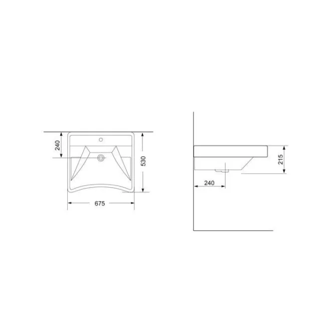 ERGOVITA LAVABO 675X530 VAN MARCKE ORIGINE 20003060 ERGOVITA LAVABO 675X530 VAN MARCKE ORIGINE 20003060