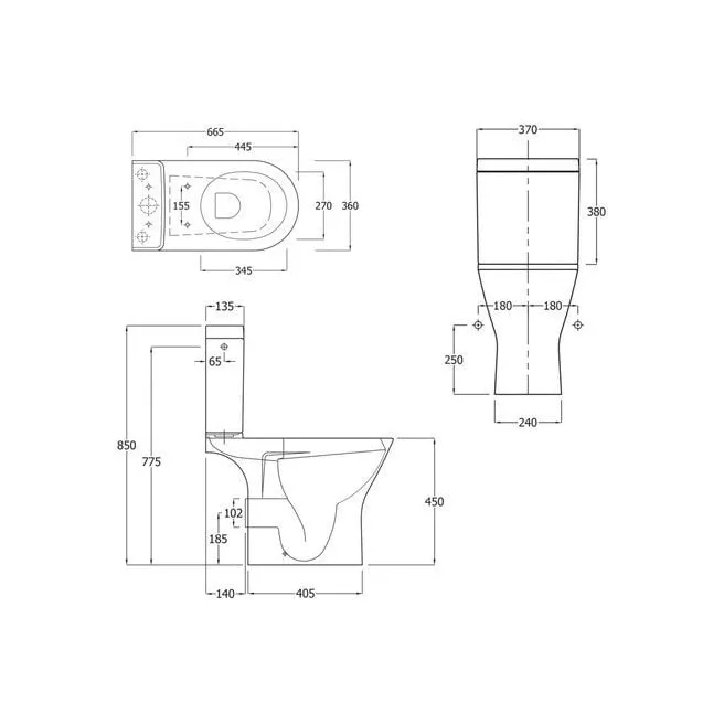 ERGOVITA pack wc sol complet Van Marcke Origine 20005434