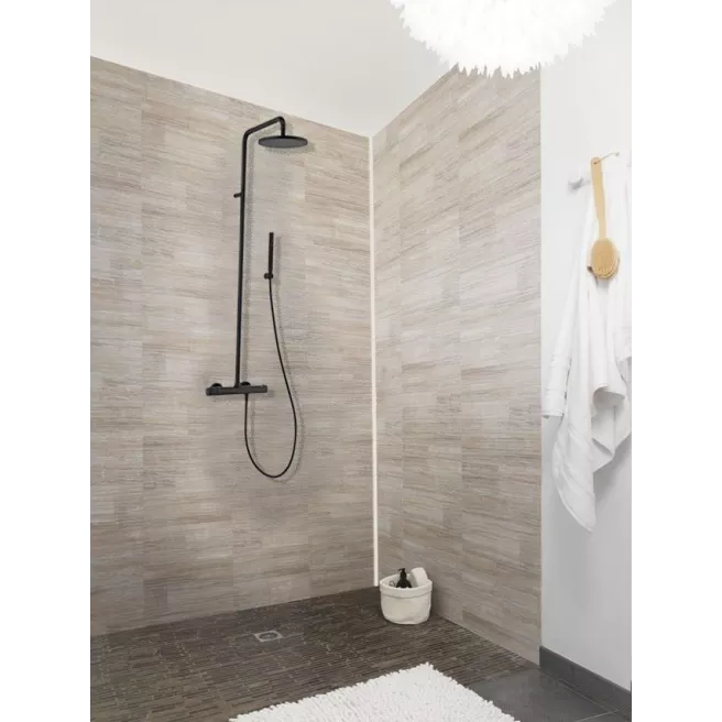 NERO SYSTÈME DOUCHE THERMOSTATIQUE NOIR MAT VAN MARCKE 20005680