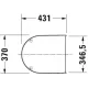 STARCK 3 pack wc suspendu softclose Duravit 42000900A1