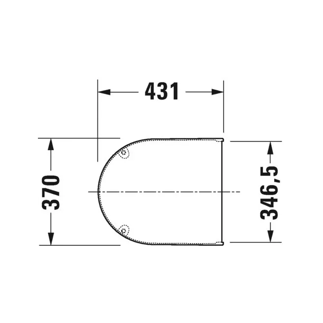 STARCK 3 pack hangtoilet Duravit 42000900A1