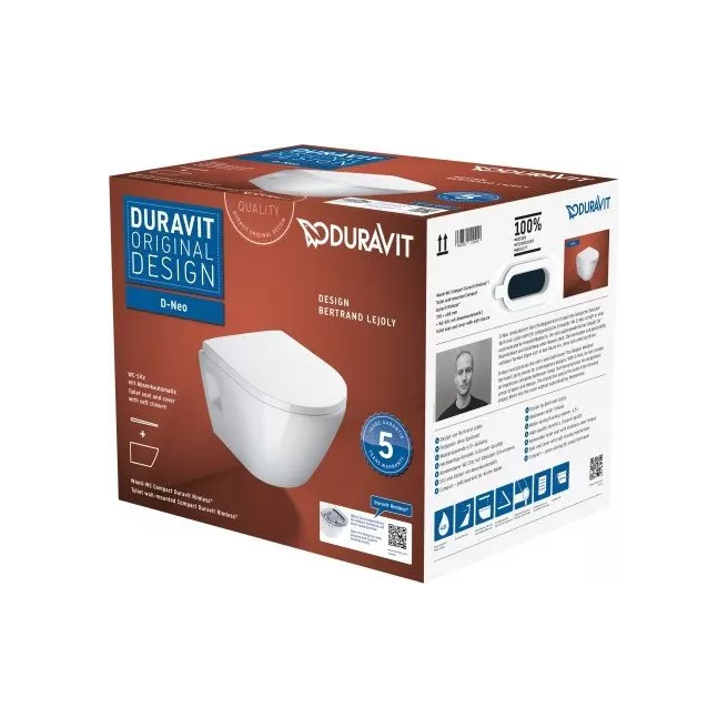 D-NEO COMPACT pack wc suspendu Duravit 45870900A1