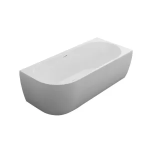 D-SHAPE DESIGN recht ligbad glanzend wit 180X80 Van Marcke 20048205