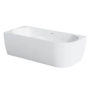 D-SHAPE DESIGN duo badkuip links glanzend 180X80 Van Marcke 20048206