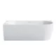 D-SHAPE DESIGN baignoire duo gauche brillant 180X80 Van Marcke 20048206