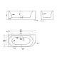 D-SHAPE DESIGN baignoire duo 180X80 Van Marcke 20048207