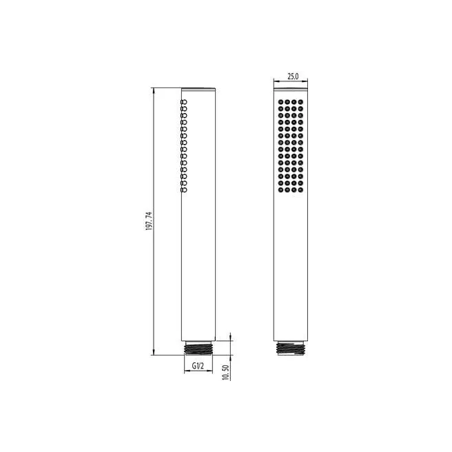 MELLO handdouche Van Marcke Origine 20003205 MELLO handdouche Van Marcke Origine 20003205
