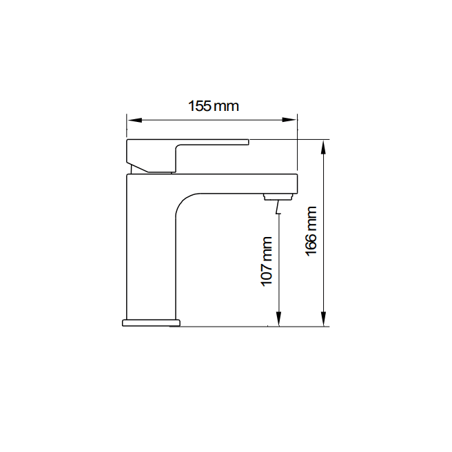 NERA hoge type wastafelmengkraan Van Marcke Origine 20002859 NERA hoge type wastafelmengkraan Van Marcke Origine 20002859