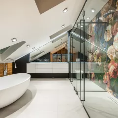 Welke muur voor een inloopdouche?