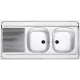 MAN721 spoelbak 1200X600 FRANKE 103.0395.898