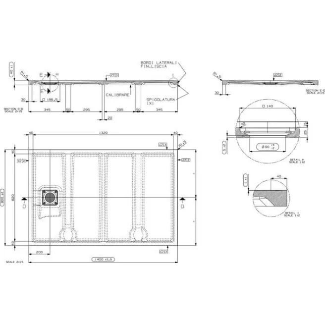 Lapis 2.0 receveur de douche Van Marcke Collection