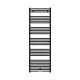 BASIC zwarte handdoekradiator Van Marcke Intro