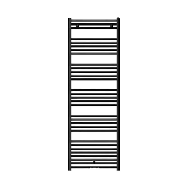 BASIC zwarte handdoekradiator Van Marcke Intro