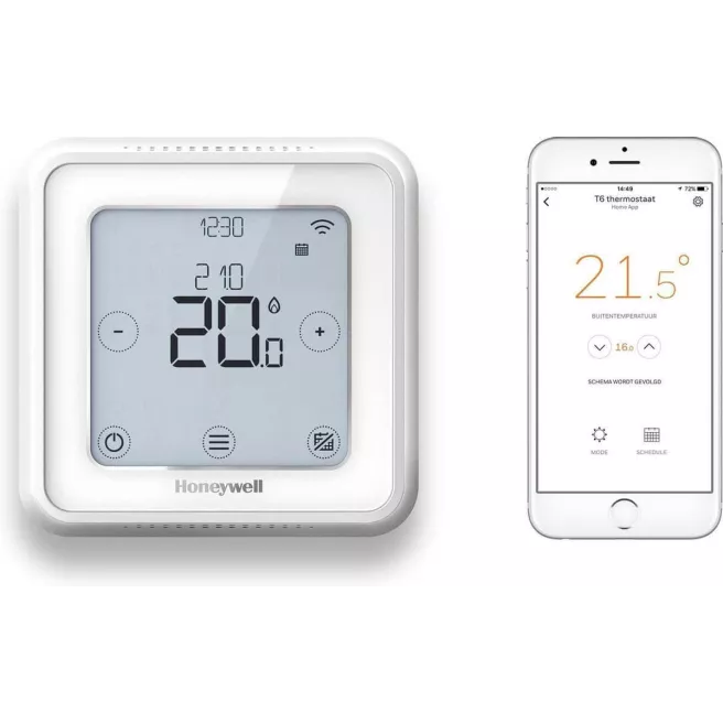 T6 LYRIC THERMOSTAT FILAIRE HONEYWELL Y6H910WF4032