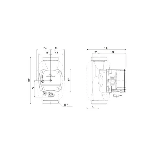 ALPHA1 L circulateur chauffage Grundfos