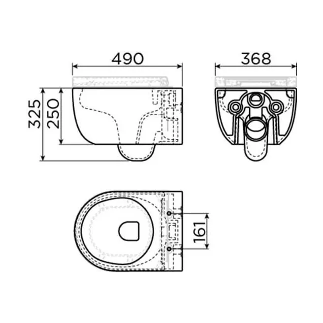 HAMMOCK pack wc suspendu CLOU HAMMOCK pack wc suspendu CLOU