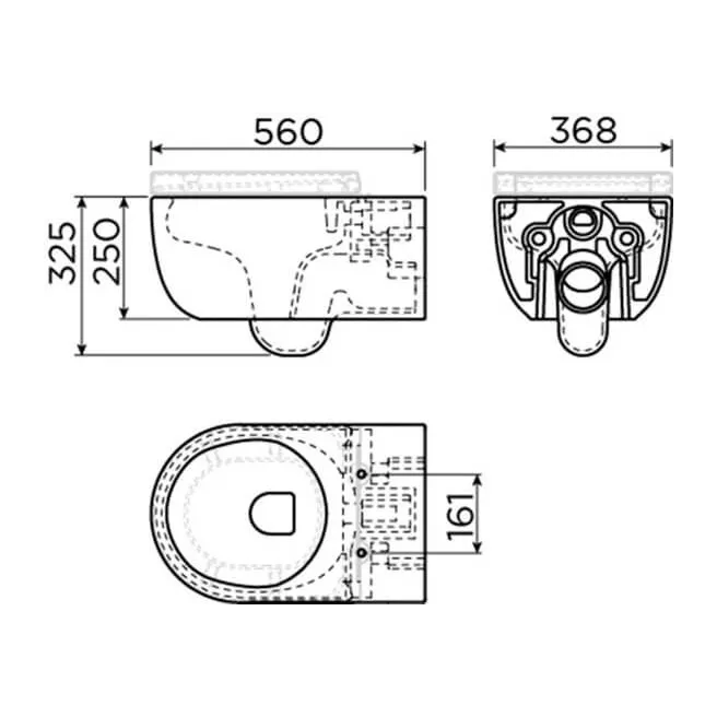 HAMMOCK pack wc suspendu CLOU HAMMOCK pack wc suspendu CLOU