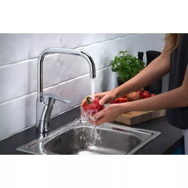 CERA K7 robinet cuisine bec haut MORA 242051