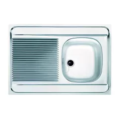 MAN 711 évier inox à poser réversible Franke