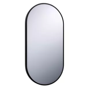 GIO miroir ovale cadre noir Van Marcke GIO miroir ovale cadre noir Van Marcke