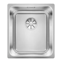 SOLIS 340-U évier inox cuisine sous-encastrer 1 bac Blanco 526115