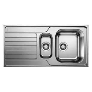 DINAS 6 S évier cuisine à encastrer 1,5 bacs Blanco