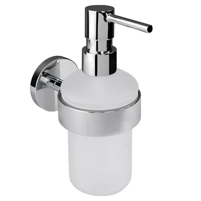 FREA distributeur savon mural laiton-verre Van Marcke 20050209