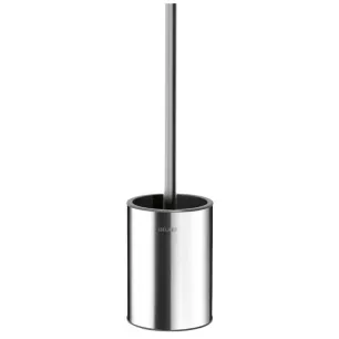 DELABIE - Porte-balai Mural avec Brosse WC -4048S inox poli satiné