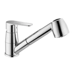 LENA keukenmengkraan met uittrekbare spray Van Marcke