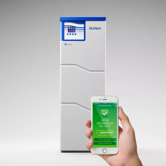 VI MAXI connecté adoucisseur d'eau ultra complet Durlem