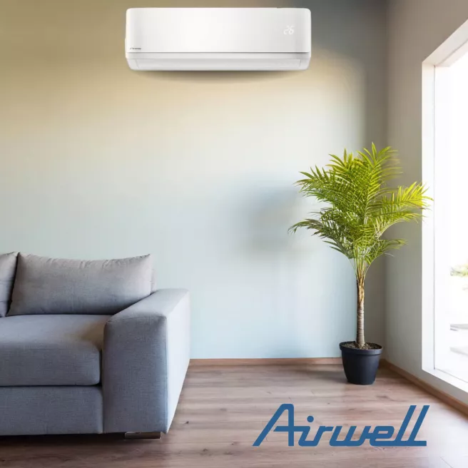 HDBM Climasplit wandunit wit mono/multi DC Inverter R32 Airwell HDBM Climasplit wandunit wit mono/multi DC Inverter R32 Airwell