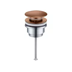 Lana wastafelstop click-clack roségoud