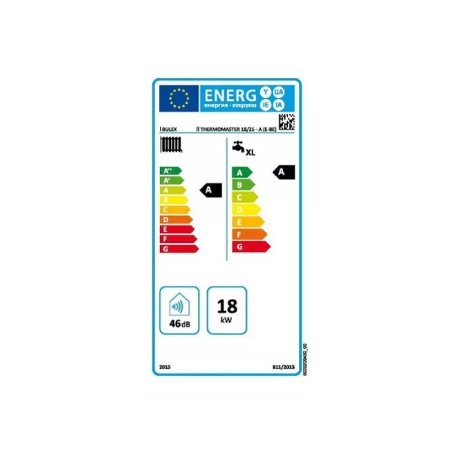 THERMOMASTER T18/25 CHAUDIERE GAZ 18kW BULEX 0010016077