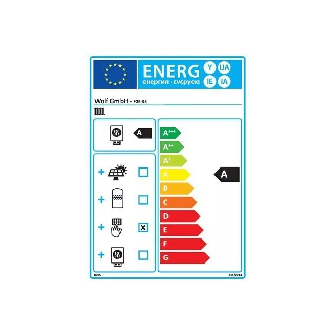 FGB-35 CHAUDIERE GAZ WOLF 8615986